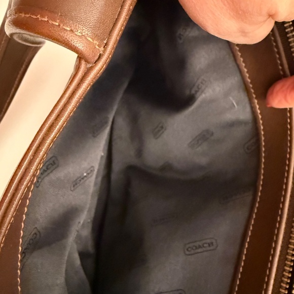 Coach 9302 Bleecker Basket in Mahogany Leather, MADE IN USA - Picture 6 of 9